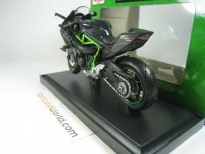 KAWASAKI NINJA H2 R 1/18 MAISTO (BLACK / CARBON)