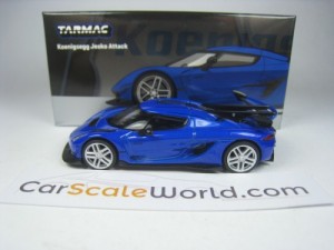 KOENIGSEGG JESKO ATTACK 1/64 TARMAC (BLUE)