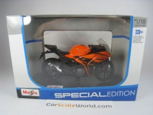 KTM RC 390 1/18 MAISTO (ORANGE)