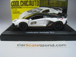 LAMBORGHINI AVENTADOR SVJ 63 1/43 CCA (WHITE)