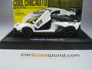 LAMBORGHINI AVENTADOR SVJ 63 1/43 CCA (WHITE)