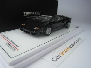 LAMBORGHINI COUNTACH 25TH ANNIVERSARY 1/43 TSM MODEL (BLACK)