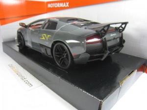 LAMBORGHINI MURCIELAGO LP 670-4 SV 1/24 MOTORMAX (GREY)