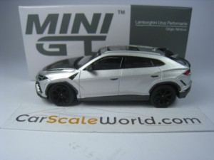 LAMBORGHINI URUS PERFORMANTE 1/64 MINI GT (GRIGIO NIMBUS)