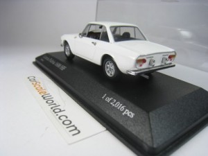 LANCIA FULVIA 1600 HF 1970 1/43 MINICHAMPS (WHITE)