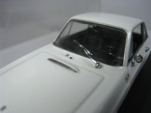 LANCIA FULVIA 1600 HF 1970 1/43 MINICHAMPS (WHITE)