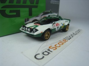 LANCIA STRATOS HF #11 1975 RALLY SAN REMO WINNER B. WALDEGARD 1/64 MINI GT