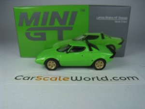 LANCIA STRATOS HF INTEGRALE 1/64 MINI GT (VERDE CHIARO)