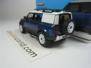 LAND ROVER DEFENDER 110 2020 1/64 TARMAC (BLUE/WHITE)