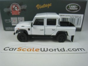 LAND ROVER DEFENDER 110 PICK UP 2016 (LHD) 1/64 BM CREATIONS (WHITE)