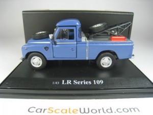 LAND ROVER DEFENDER SERIES 109 ASSISTANCE 1/43 CARARAMA - OLIEX (BLUE)