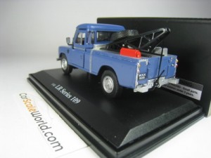 LAND ROVER DEFENDER SERIES 109 ASSISTANCE 1/43 CARARAMA - OLIEX (BLUE)