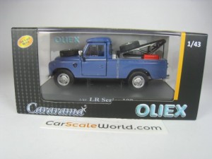 LAND ROVER DEFENDER SERIES 109 ASSISTANCE 1/43 CARARAMA - OLIEX (BLUE)