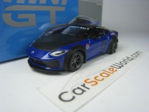 LB NATION WORKS NISSAN Z 1/64 MINI GT (SEIRAN BLUE)