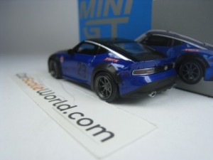 LB NATION WORKS NISSAN Z 1/64 MINI GT (SEIRAN BLUE)