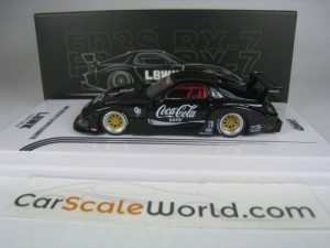 LB-SUPER SILHOUETTE MAZDA RX7 FD3S 1/64 INNO64 (BLACK)