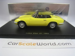 LOTUS ELAN S1 1962 1/43 SPARK (YELLOW)