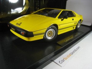 LOTUS ESPRIT TURBO 1981 1/18 KK SCALE (YELLOW)