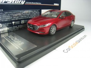 MAZDA 3 SEDAN 2019 (RHD) 1/43 HI STORY (RED)