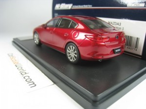 MAZDA 3 SEDAN 2019 (RHD) 1/43 HI STORY (RED)