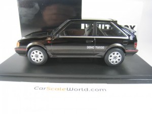 MAZDA 323 4WD TURBO 1989 1/24 WHITEBOX (BLACK)