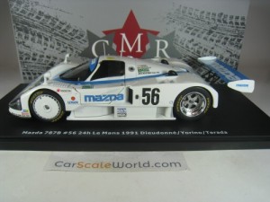 MAZDA 787B 24H #56 LEMANS 1991 DIEUDONNE / YORINO / TERADA 1/18 CMR