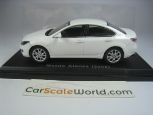 MAZDA ATENZA 2008 - MAZDA 6 2008 1/43 NOREV HACHETTE (WHITE)