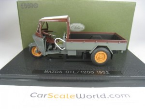 MAZDA CTL 1200 1952 1/43 EBBRO (GRAY/BROWN)