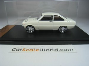 MAZDA FAMILIA ROTARY COUPE 1968 1/43 ALMOST REAL - HACHETTE (WHITE)