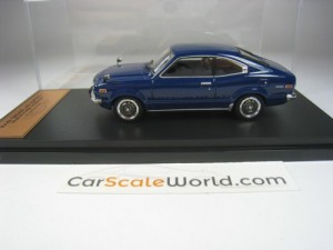 MAZDA SAVANNA COUPE GT 1972 1/43 ALMOST REAL- HACHETTE (BLUE)