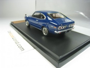 MAZDA SAVANNA COUPE GT 1972 1/43 ALMOST REAL- HACHETTE (BLUE)