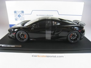 MCLAREN 600 LT 2018 1/18 SOLIDO (BLACK)