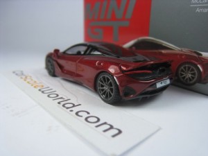 MCLAREN 750S 1/64 MINI GT (AMARANTH RED)