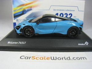 MCLAREN 765LT 1/43 SOLIDO (CURAÇAO BLUE)