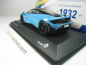 MCLAREN 765LT 1/43 SOLIDO (CURAÇAO BLUE)