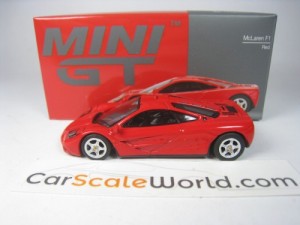 MCLAREN F1 1/64 MINI GT (RED)