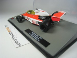 MCLAREN M23 1977 BRITISH GP GILLES VILLENEUVE 1/43 IXO SALVAT