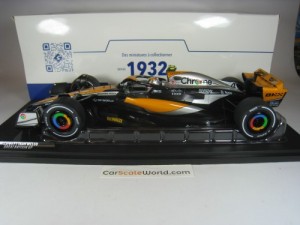 MCLAREN MCL60 GREAT BRITAIN GP 2023 L. NORRIS 1/18 SOLIDO