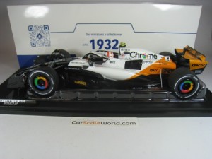 MCLAREN MCL60 MONACO GP 2023 L. NORRIS 1/18 SOLIDO