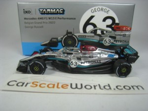 MERCEDES-AMG F1 W13E BELGIAN GP 2022 GEORGE RUSSELL 1/64 TARMAC