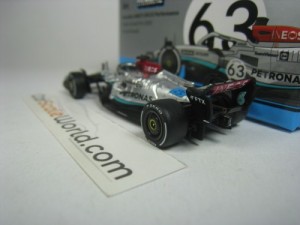 MERCEDES-AMG F1 W13E BELGIAN GP 2022 GEORGE RUSSELL 1/64 TARMAC