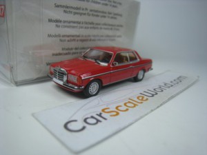 MERCEDES BENZ 280CE C123 COUPE 1/87 PCX87 (RED)