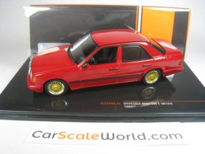 MERCEDES BENZ 300E 1984 W124 CUSTOM 1/43 IXO (RED)