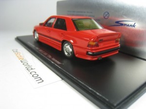 MERCEDES BENZ 300E 5.6 AMG THE HAMMER 1/43 SPARK (RED)