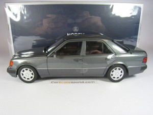 MERCEDES BENZ 500E 1990 (W124) 1/18 NOREV (PEARL GREY METALLIC)