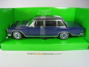 MERCEDES BENZ 600 1963 W100 1/24 WELLY (BLUE)