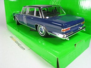 MERCEDES BENZ 600 1963 W100 1/24 WELLY (BLUE)