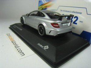 MERCEDES BENZ C63 AMG COUPE BLACK SERIES 2012 1/43 SOLIDO (MATT GREY)