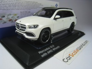 MERCEDES BENZ GLS 2019 WITH AMG WHEELS 1/43 SOLIDO (WHITE)