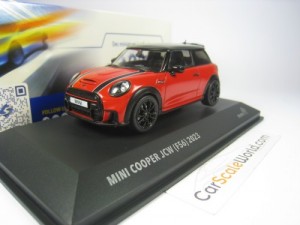 MINI COOPER JCW (F56) 2023 1/43 SOLIDO (RED)